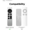 imageelago R1 Case Compatible with 2022 Apple TV 4K Siri Remote 3rd Gen Compatible with 2021 Apple TV Siri Remote 2nd Gen Magnet Technology Lanyard Full Access to All Functions Nightglow BlueBlack