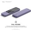 imageelago R2 Slim Case Compatible with Apple TV Siri Remote 4K  4th Generation Black  AntiSlip Slim Fit Durable Material ScratchFree Silicone Shock AbsorptionLavender Grey