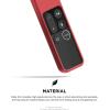 imageelago R2 Slim Case Compatible with Apple TV Siri Remote 4K  4th Generation Black  AntiSlip Slim Fit Durable Material ScratchFree Silicone Shock AbsorptionRed