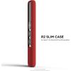 imageelago R2 Slim Case Compatible with Apple TV Siri Remote 4K  4th Generation Black  AntiSlip Slim Fit Durable Material ScratchFree Silicone Shock AbsorptionRed