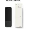 imageelago R2 Slim Case Compatible with Apple TV Siri Remote 4K  4th Generation Black  AntiSlip Slim Fit Durable Material ScratchFree Silicone Shock AbsorptionBlack