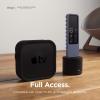 imageelago R3 Protective Case Compatible with Apple TV Siri Remote 1st Generation Black  Extra Protection Durable Silicone Lanyard Included Full AccessLavender Grey