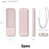imageelago R3 Protective Case Compatible with Apple TV Siri Remote 1st Generation Black  Extra Protection Durable Silicone Lanyard Included Full AccessSand Pink