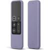 imageelago R2 Slim Case Compatible with Apple TV Siri Remote 4K  4th Generation Black  AntiSlip Slim Fit Durable Material ScratchFree Silicone Shock AbsorptionLavender Grey