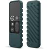 imageelago R3 Protective Case Compatible with Apple TV Siri Remote 1st Generation Black  Extra Protection Durable Silicone Lanyard Included Full AccessMidnight Green
