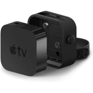 imageelago Apple TV Mount  3 Mount Options Magnet Hang Screw Compatible with Apple TV 4K 2021  HD and All Models Prevents overheating
