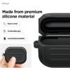 imageelago Armor Case Compatible with AirPods Pro 3 Case  Carabiner Included Supports Wireless Charging Shock Resistant Full Protection StoneBlack