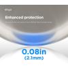 imageelago Armor Case Compatible with AirPods Pro 3 Case  Carabiner Included Supports Wireless Charging Shock Resistant Full Protection StoneStone