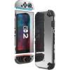 imageelago Clear PC Case Compatible with Nintendo Switch 2 Case Slim Hard PC Shell Cover Shock Resistant Full Body Protective Cover Comfortable Grip AntiScratch Transparent