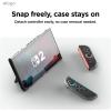imageelago Clear PC Case Compatible with Nintendo Switch 2 Case Slim Hard PC Shell Cover Shock Resistant Full Body Protective Cover Comfortable Grip AntiScratch Transparent
