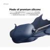 imageelago Compatible with AirPods 4 Case  Premium Silicone Case with Carabiner Supports Wireless Charging Shock Resistant Full Protection Headphone Accessories Nightglow BlueJean Indigo