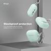 imageelago Compatible with AirPods 4 Case  Premium Silicone Case with Carabiner Supports Wireless Charging Shock Resistant Full Protection Headphone Accessories Nightglow BlueMint
