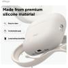 imageelago Compatible with AirPods Pro 3 Case  Premium Silicone Case with Carabiner Supports Wireless Charging Shock Resistant Full Protection Headphone Accessories StoneStone