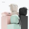 imageelago Liquid Hybrid Case Compatible with AirPods 4 Case Cover  Compatible with AirPods 4th Generation Case Triple Layer Protection Keychain Included Wireless Charging Shock Resistant BlackStone