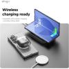 imageelago Magnetic Clear Case Compatible with Samsung Galaxy Z Fold 7 Case  Compatible with MagSafe Charger Strong Magnetic Power Premium PC Shockproof Bumper