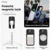 imageelago Magnetic Leather Case Compatible with iPhone 16 Pro Case Compatible with All MagSafe Accessories 63 inch  Builtin Magnets Vegan Leather Shockproof WaterResistant BlackBlack