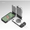 imageelago Magnetic Original 2G Case Compatible with iPhone 16e Case 2025 Precise Camera Cutouts Strong Magnetism Full Body Protective Cover Shockproof SilverBlack
