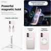 imageelago Magnetic Silicone Case Compatible with iPhone 16 Pro Max Case 69 Inch Compatible with All MagSafe Accessories  Builtin Magnets Soft Grip Silicone Shockproof StoneLovely Pink