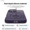 imageelago Magnetic Silicone Case Compatible with iPhone 16 Pro Max Case 69 Inch Compatible with All MagSafe Accessories  Builtin Magnets Soft Grip Silicone Shockproof StoneDeep Purple
