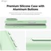 imageelago Magnetic Silicone Case Compatible with iPhone 16 Pro Max Case 69 Inch Compatible with All MagSafe Accessories  Builtin Magnets Soft Grip Silicone Shockproof StoneSoft Mint