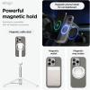 imageelago Magnetic Silicone Case Compatible with iPhone 16 Pro Max Case 69 Inch Compatible with All MagSafe Accessories  Builtin Magnets Soft Grip Silicone Shockproof StoneMedium Gray