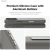 imageelago Magnetic Silicone Case Compatible with iPhone 16 Pro Max Case 69 Inch Compatible with All MagSafe Accessories  Builtin Magnets Soft Grip Silicone Shockproof StoneMedium Gray