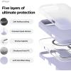 imageelago Magnetic Silicone Case Compatible with iPhone 16 Pro Max Case 69 Inch Compatible with All MagSafe Accessories  Builtin Magnets Soft Grip Silicone Shockproof StonePurple