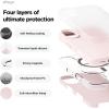 imageelago Magnetic Silicone Case Compatible with iPhone 16 Pro Max Case 69 Inch Compatible with All MagSafe Accessories  Builtin Magnets Soft Grip Silicone Shockproof StoneLovely Pink