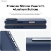 imageelago Magnetic Silicone Case Compatible with iPhone 16 Pro Max Case 69 Inch Compatible with All MagSafe Accessories  Builtin Magnets Soft Grip Silicone Shockproof StoneJean Indigo