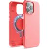 imageelago Magnetic Silicone Case Compatible with iPhone 16 Pro Max Case 69 Inch Compatible with All MagSafe Accessories  Builtin Magnets Soft Grip Silicone Shockproof StonePink