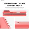 imageelago Magnetic Silicone Case Compatible with iPhone 16 Pro Max Case 69 Inch Compatible with All MagSafe Accessories  Builtin Magnets Soft Grip Silicone Shockproof StonePink