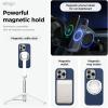 imageelago Magnetic Silicone Case Compatible with iPhone 16 Pro Max Case 69 Inch Compatible with All MagSafe Accessories  Builtin Magnets Soft Grip Silicone Shockproof StoneJean Indigo