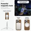 imageelago Magnetic Silicone Case Compatible with iPhone 16 Pro Max Case 69 Inch Compatible with All MagSafe Accessories  Builtin Magnets Soft Grip Silicone Shockproof StoneBrown