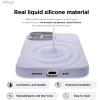 imageelago Magnetic Silicone Case Compatible with iPhone 16 Pro Max Case 69 Inch Compatible with All MagSafe Accessories  Builtin Magnets Soft Grip Silicone Shockproof StonePurple