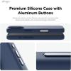 imageelago Magnetic Silicone Case Compatible with iPhone 16 Pro Max Case 69 Inch Compatible with All MagSafe Accessories  Builtin Magnets Soft Grip Silicone Shockproof StoneJean Indigo