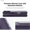 imageelago Magnetic Silicone Case Compatible with iPhone 16 Pro Max Case 69 Inch Compatible with All MagSafe Accessories  Builtin Magnets Soft Grip Silicone Shockproof StoneDeep Purple