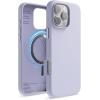 imageelago Magnetic Silicone Case Compatible with iPhone 16 Pro Max Case 69 Inch Compatible with All MagSafe Accessories  Builtin Magnets Soft Grip Silicone Shockproof StonePurple