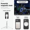 imageelago Magnetic Silicone Case Compatible with iPhone 16 Pro Max Case 69 Inch Compatible with All MagSafe Accessories  Builtin Magnets Soft Grip Silicone Shockproof StoneBlack