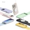 imageelago Magnetic Silicone Case Compatible with iPhone 16 Pro Max Case 69 Inch Compatible with All MagSafe Accessories  Builtin Magnets Soft Grip Silicone Shockproof StoneSky Blue
