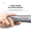imageelago Magnetic Silicone Case Compatible with iPhone 16 Pro Max Case 69 Inch Compatible with All MagSafe Accessories  Builtin Magnets Soft Grip Silicone Shockproof StoneMedium Gray