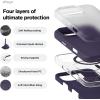 imageelago Magnetic Silicone Case Compatible with iPhone 16 Pro Max Case 69 Inch Compatible with All MagSafe Accessories  Builtin Magnets Soft Grip Silicone Shockproof StoneDeep Purple