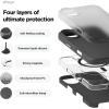 imageelago Magnetic Silicone Case Compatible with iPhone 16 Pro Max Case 69 Inch Compatible with All MagSafe Accessories  Builtin Magnets Soft Grip Silicone Shockproof StoneBlack