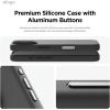 imageelago Magnetic Silicone Case Compatible with iPhone 16 Pro Max Case 69 Inch Compatible with All MagSafe Accessories  Builtin Magnets Soft Grip Silicone Shockproof StoneBlack