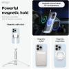 imageelago Magnetic Silicone Case Compatible with iPhone 16 Pro Max Case 69 Inch Compatible with All MagSafe Accessories  Builtin Magnets Soft Grip Silicone Shockproof StoneLight Blue