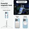 imageelago Magnetic Silicone Case Compatible with iPhone 16 Pro Max Case 69 Inch Compatible with All MagSafe Accessories  Builtin Magnets Soft Grip Silicone Shockproof StoneSky Blue