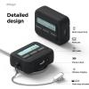 imageelago Pager Case for AirPods Pro 3 Case Cover  Chain Strap Included Shock Resistant Full Protection for Men for Women Black