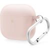 imageelago Liquid Hybrid Case Compatible with AirPods 4 Case Cover  Compatible with AirPods 4th Generation Case Triple Layer Protection Keychain Included Wireless Charging Shock Resistant BlackPink