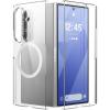 imageelago Magnetic Clear Case Compatible with Samsung Galaxy Z Fold 7 Case  Compatible with MagSafe Charger Strong Magnetic Power Premium PC Shockproof Bumper