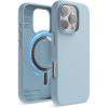 imageelago Magnetic Silicone Case Compatible with iPhone 16 Pro Max Case 69 Inch Compatible with All MagSafe Accessories  Builtin Magnets Soft Grip Silicone Shockproof StoneSky Blue