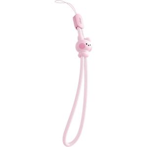 imageelago  LINE FRIENDS BT21 OFFICIAL MERCHANDISE Lanyard Wrist Strap phone charm keychain Anti drop Adjustable ButtonCooky